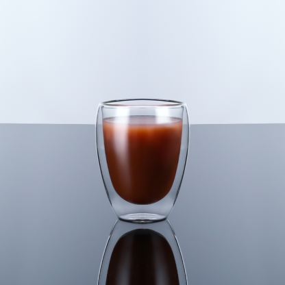 Double Glass Mugs With Bamboo Lid - Grafton Collection