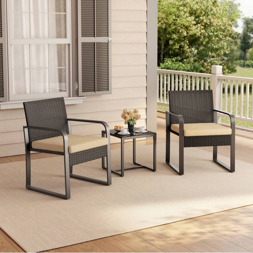 3 Piece Patio Bistro Set