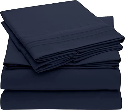 Extra Deep Pocket Bedding Sheets & Pillowcases - Hotel Luxury, Ultra Soft, Cooling Bed Sheets - Grafton Collection