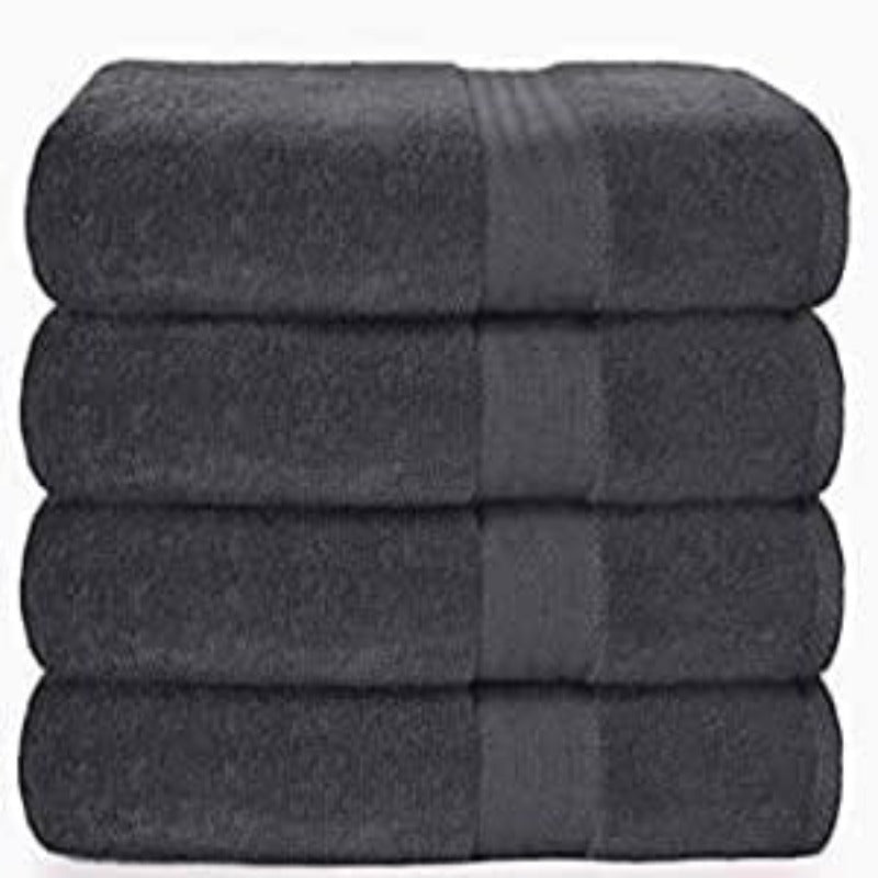 4 Pack Bath Towel Set, 4 Bath Towels, Ideal for Everyday use, Ultra Soft & Highly Absorbent - Grafton Collection