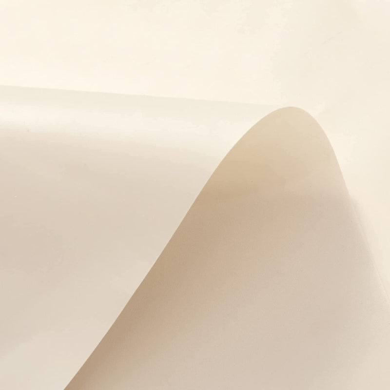 Beige Shower Curtain Liner - Lightweight Shower Curtain With Magnets, Metal Grommets - Grafton Collection