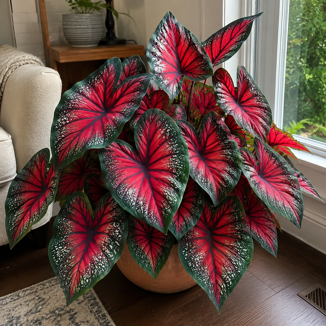 500 Pieces Indoor Outdoor Hosta Flower Bonsai Seeds 