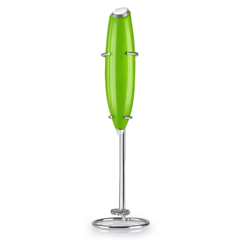 Milk Frother Handheld Foam Maker For Lattes - Whisk Drink Mixer For Coffee, Mini Foamer For Cappuccino, Frappe, Matcha, Hot Chocolate - Grafton Collection