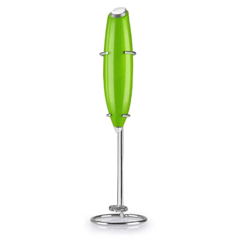 Milk Frother Handheld Foam Maker For Lattes - Whisk Drink Mixer For Coffee, Mini Foamer For Cappuccino, Frappe, Matcha, Hot Chocolate - Grafton Collection