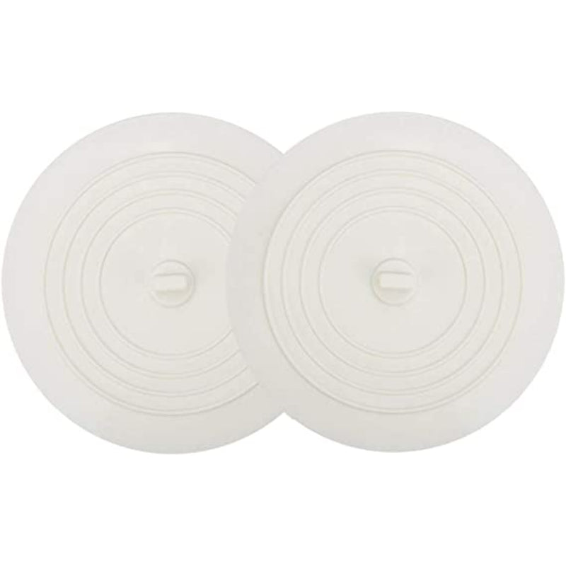 Large Silicone Drain Plug Hair Stopper Flat Suction Cover for Kitchen Bathroom and Laundry - Grafton Collection