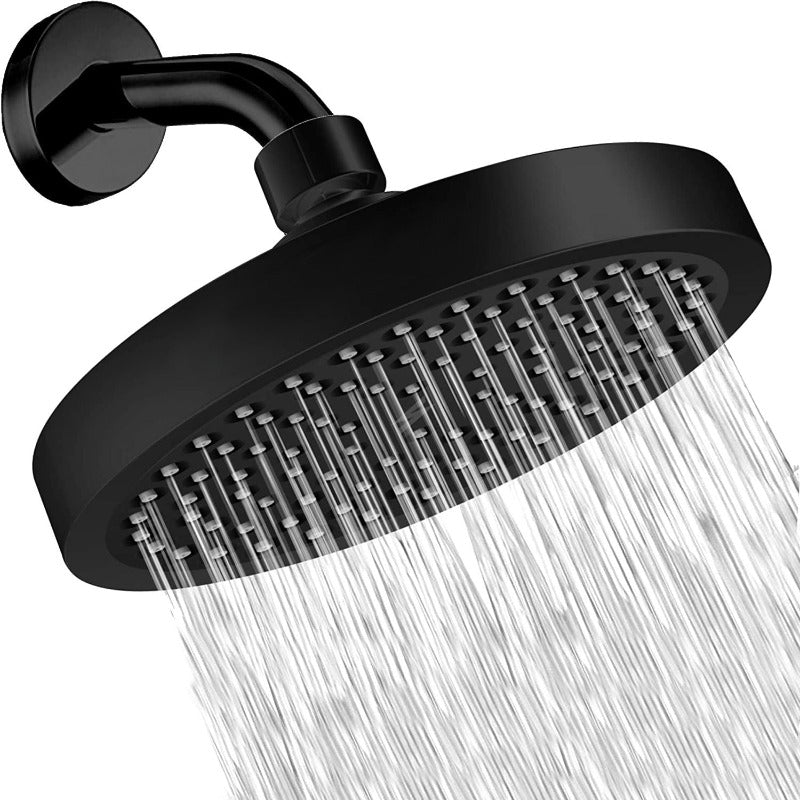 High Pressure Rain Modern Tool-Less Installation Adjustable Replacement For Your Bathroom Shower Heads - Grafton Collection
