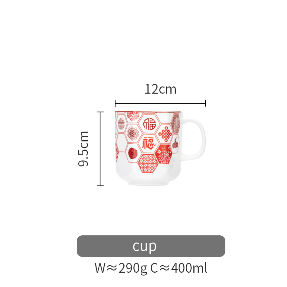 Chinese Fudao Bowl and Plate Tableware Set - Grafton Collection