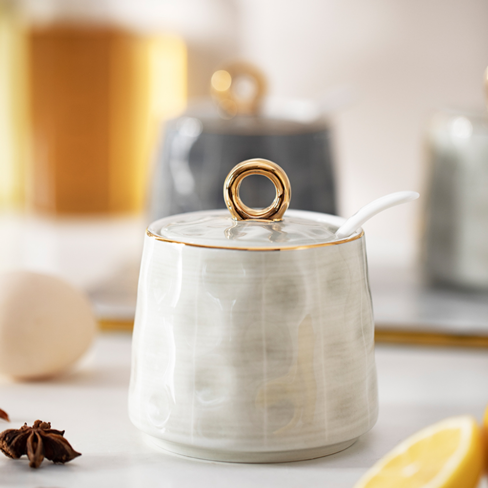 Luxurious Ceramic Jar - Grafton Collection