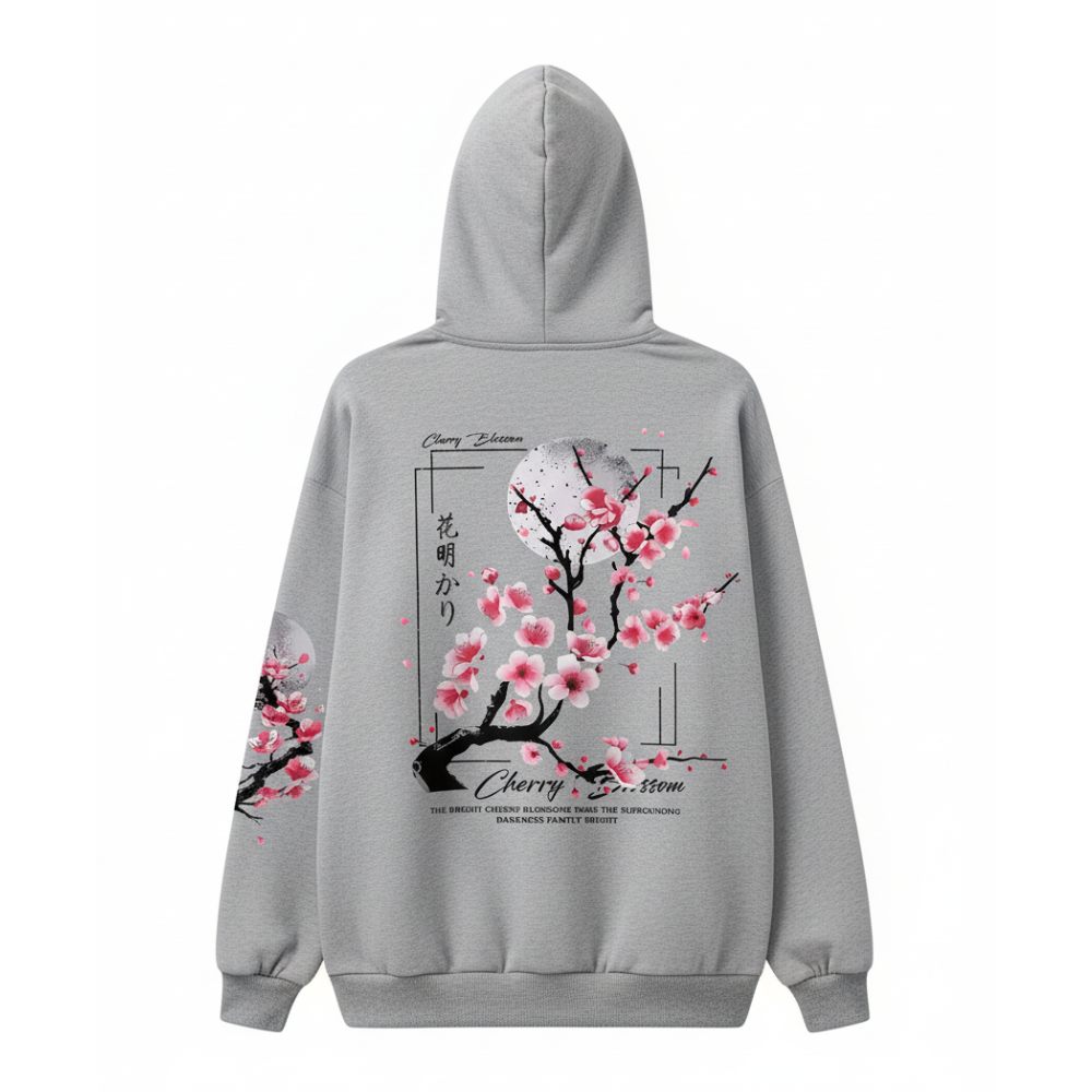 Lined Casual Pullover with Pockets Loose Fit Long Sleeves Hoodie