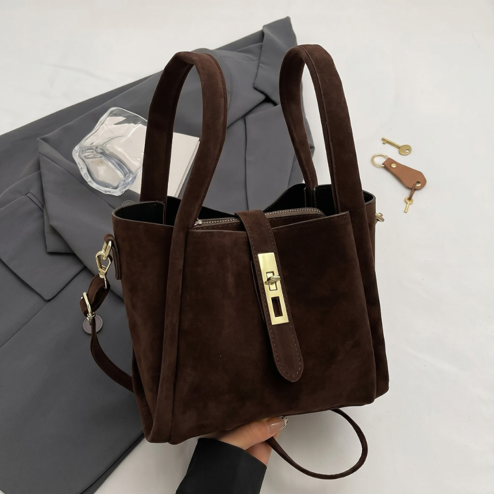 Retro Style Crossbody Bag For Work