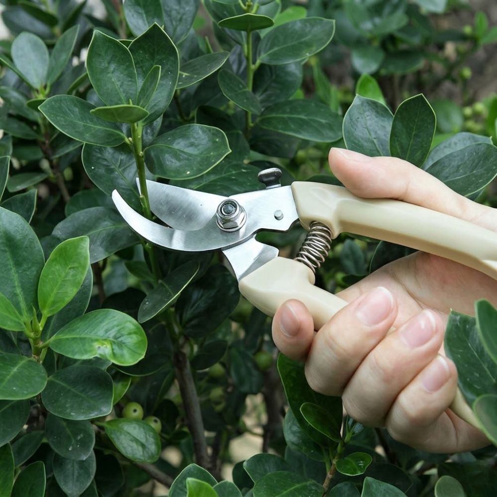 Stainless Steel Sharp Bypass Garden Pruning Shears For Men And Women