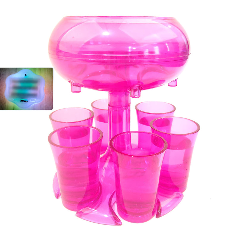6 Shot Glass Dispenser And Holder - Grafton Collection