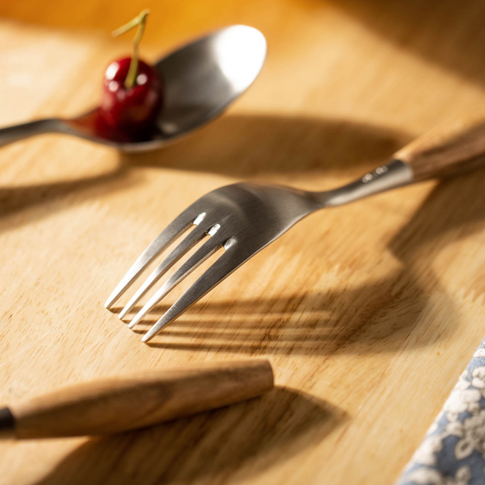 Stainless Steel Rosewood Cutlery Sets - Grafton Collection