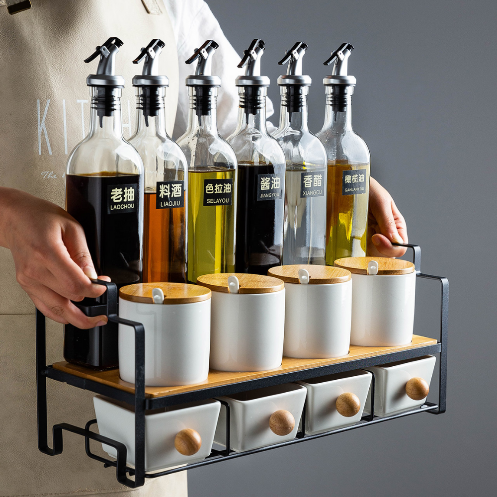 11 Piece Kitchen Organizer Set - Grafton Collection