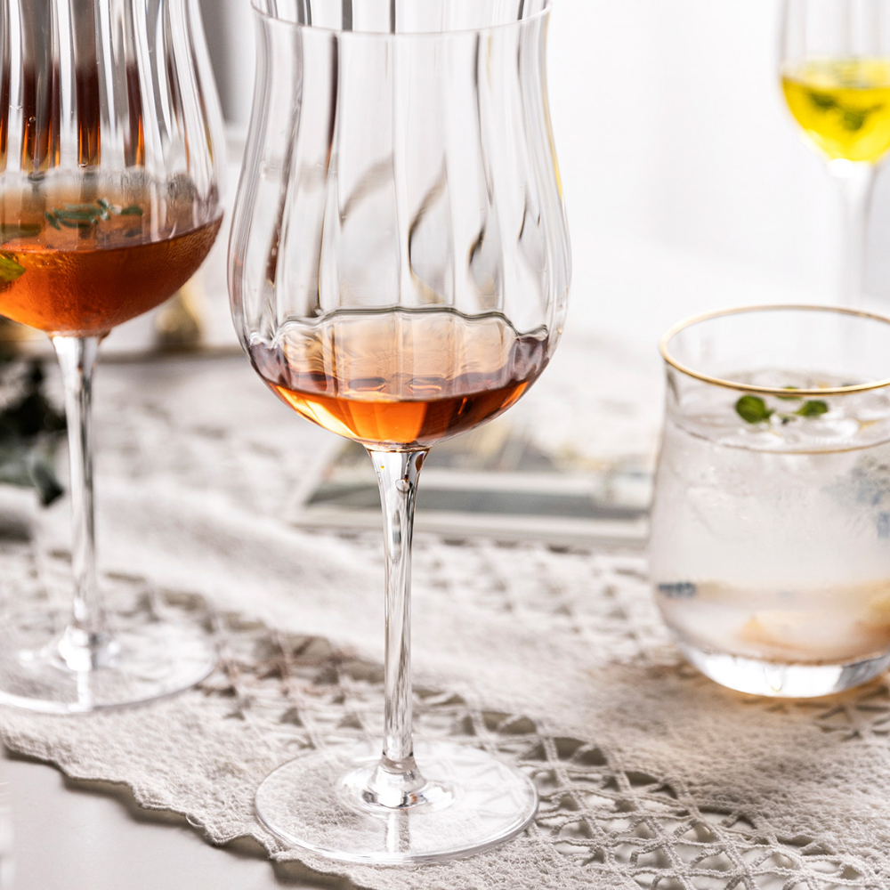 Gold Rim Glasses - Grafton Collection