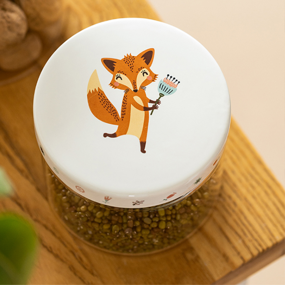 Glass Storage Jars with Sealed Ceramic Lid - Grafton Collection