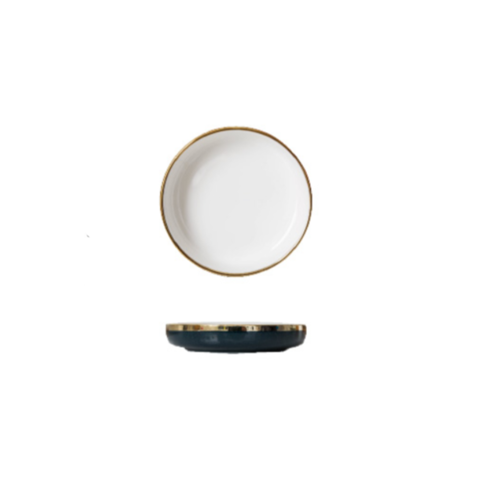Blue & Gold Ceramic Dinnerware - Grafton Collection