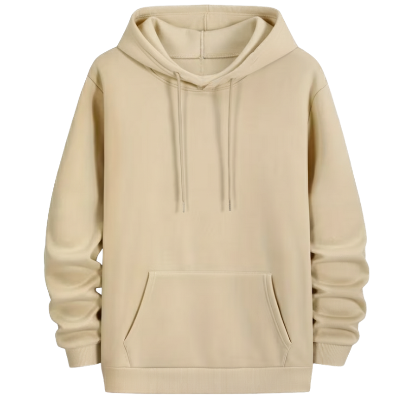 Spring And Autumn Season Printed Hoodie