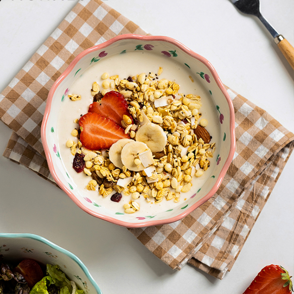 Flower Noodle Salad Bowl - Grafton Collection