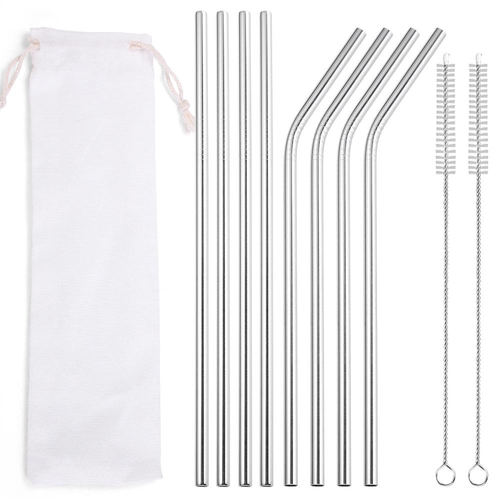Reusable Metal Straws + Case - Grafton Collection