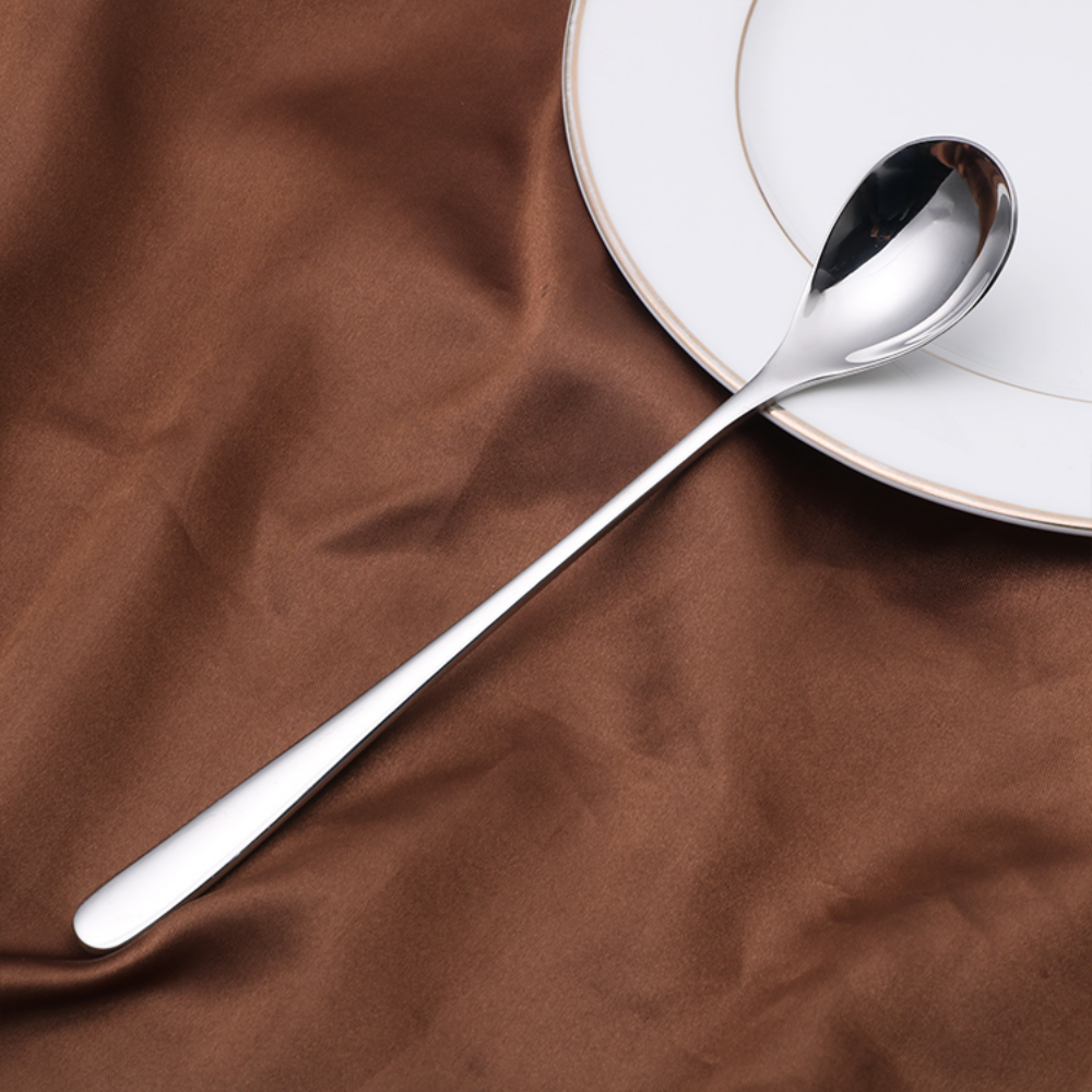 Long-Handled Stainless Steel Serving Spoons - Grafton Collection