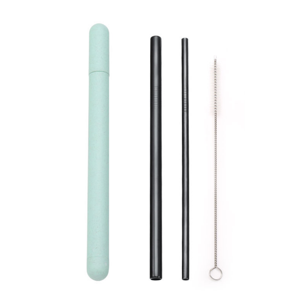 Metal Straws + Case - Grafton Collection