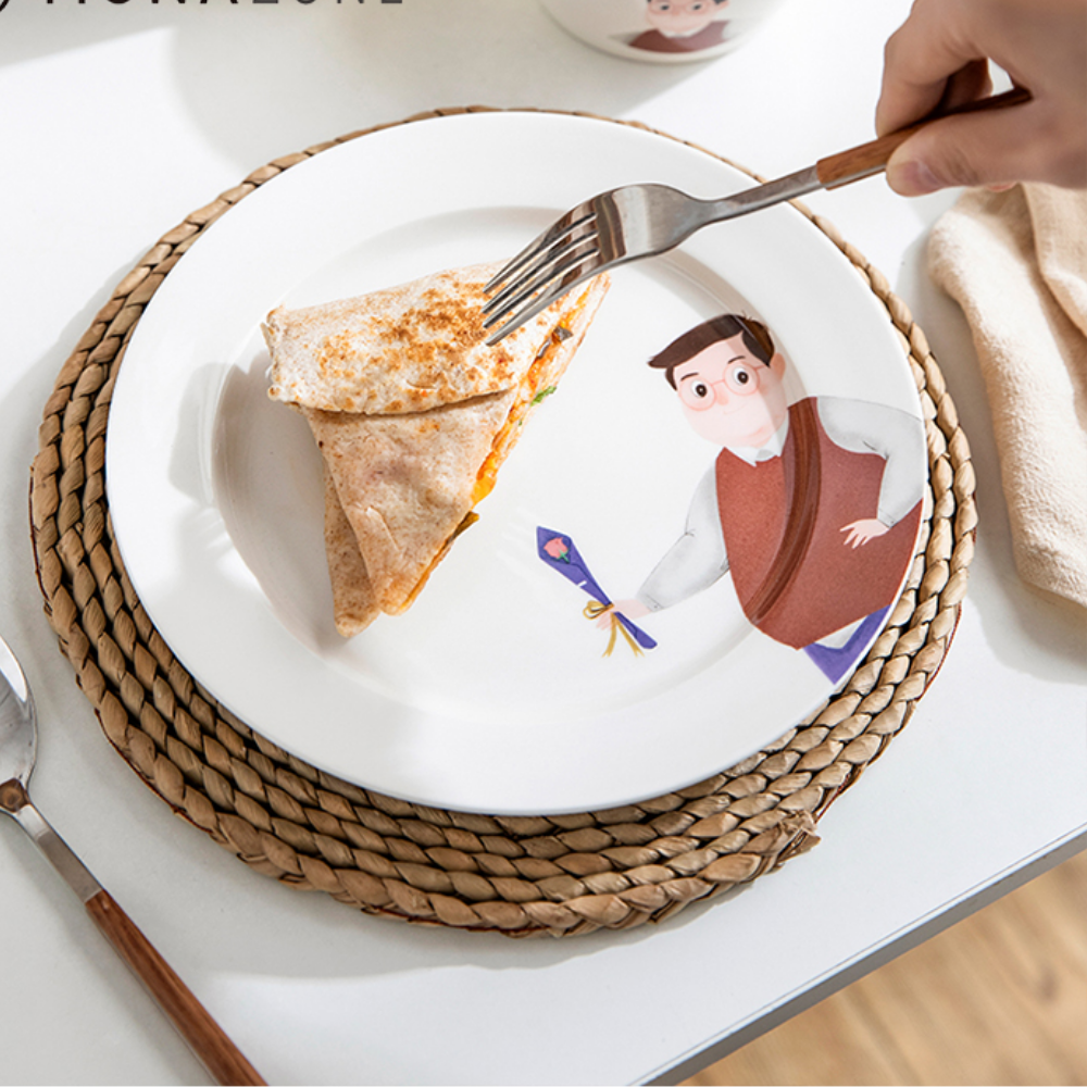 Family Series Porcelain Dinnerware Ceramic Tableware - Grafton Collection