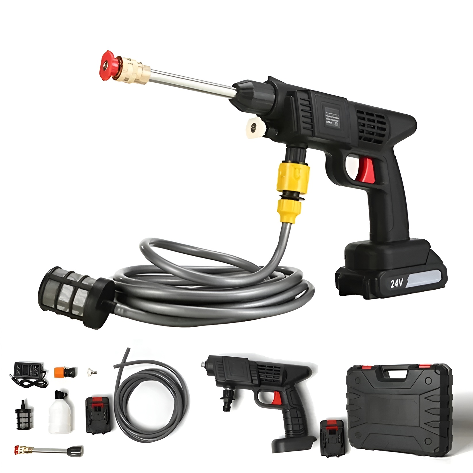 Portable Cordless High Pressure Car Washer
