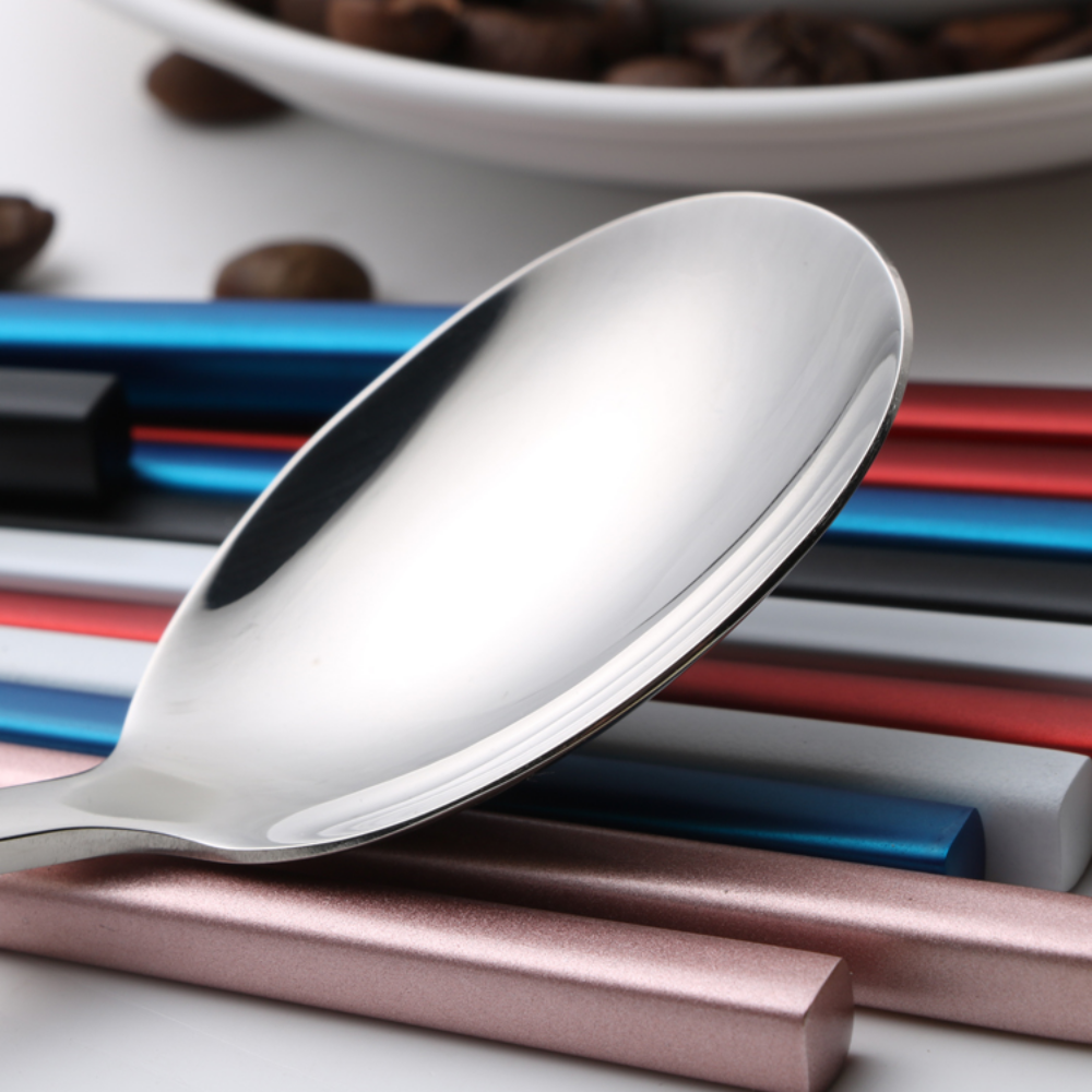 Elegant Spoon & Chopstick Wedding Flatware Set - Grafton Collection