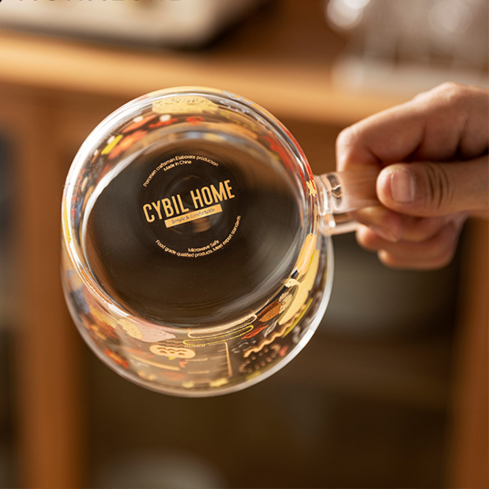 Forest Adventure Cartoon Pattern Glass - Grafton Collection