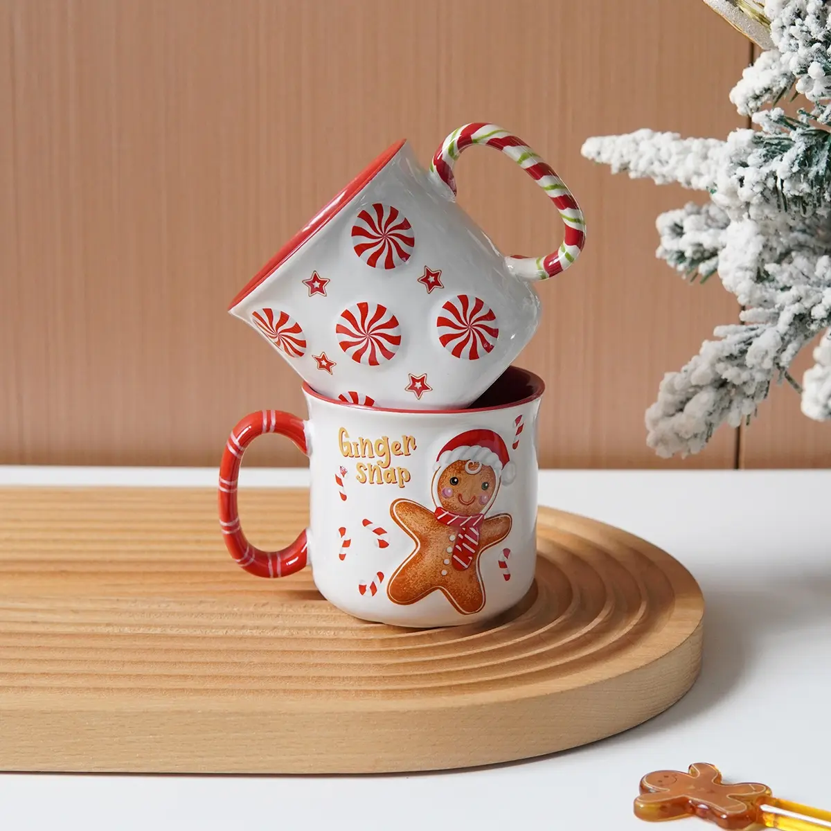 Creative Themed Ceramic Christmas Coffee Mug