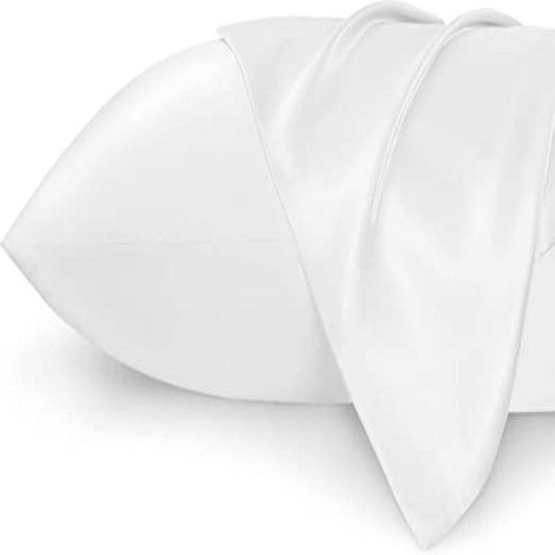 Satin Pillowcase Set of 2 - Silk Pillowcases for Hair and Skin, Satin Pillow Covers 2 Pack with Envelope Closure - Grafton Collection