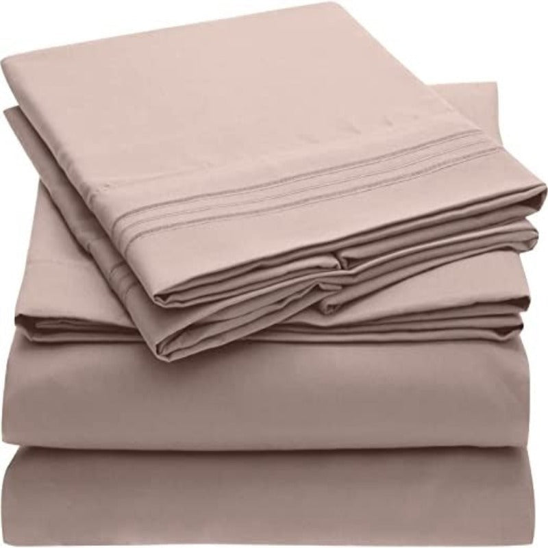 Ultra Soft Extra Deep Pocket Bedding Sheets & Pillowcases - Hotel Luxury, Cooling Bed Sheets - Grafton Collection