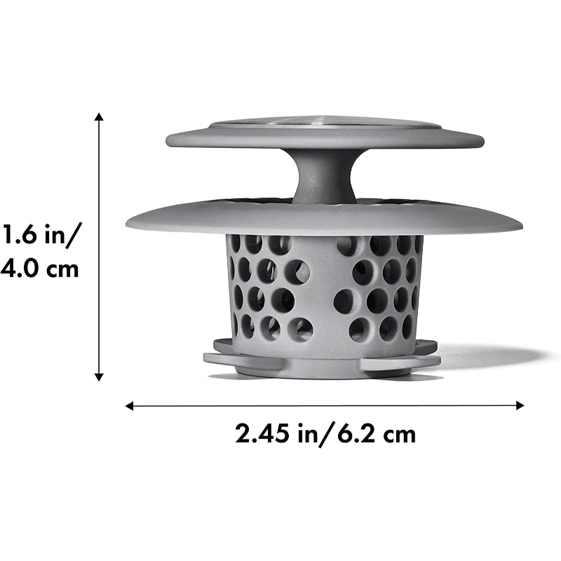 Silicone Shower & Tub Drain Protector And Good Grips Bathtub Drain Protector - Grafton Collection