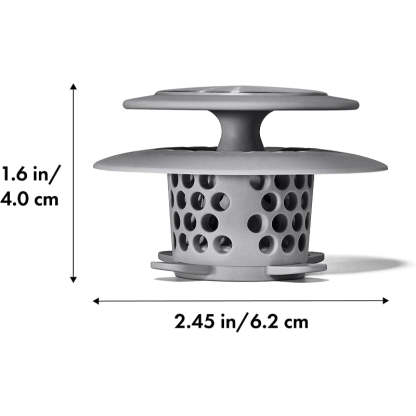 Silicone Shower & Tub Drain Protector And Good Grips Bathtub Drain Protector - Grafton Collection