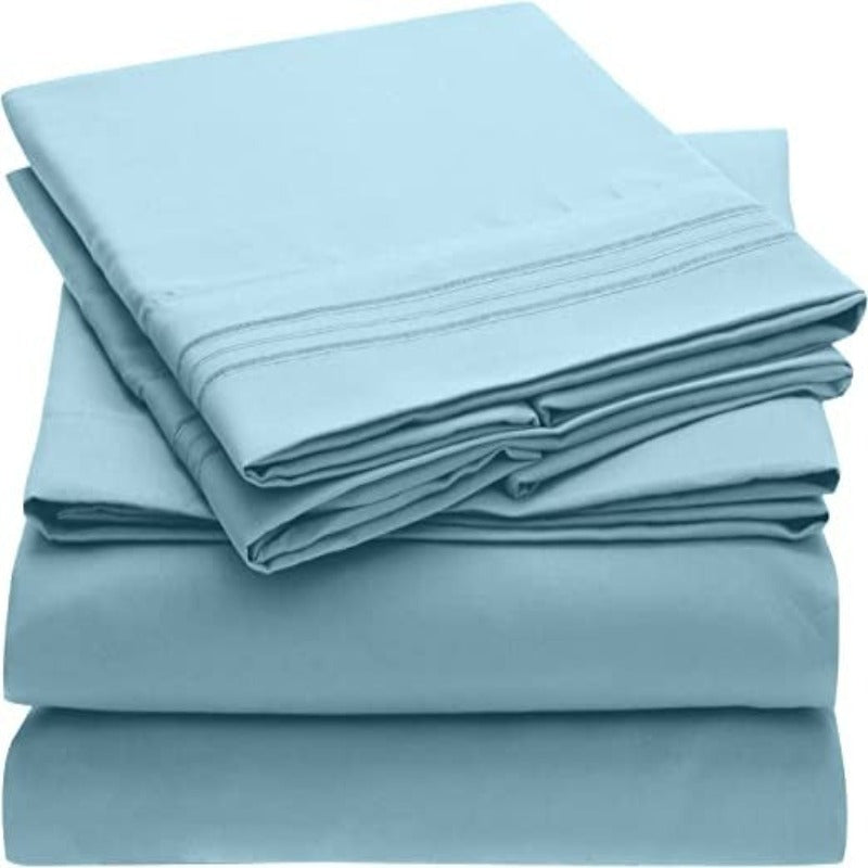 Ultra Soft Extra Deep Pocket Bedding Sheets & Pillowcases - Hotel Luxury, Cooling Bed Sheets - Grafton Collection
