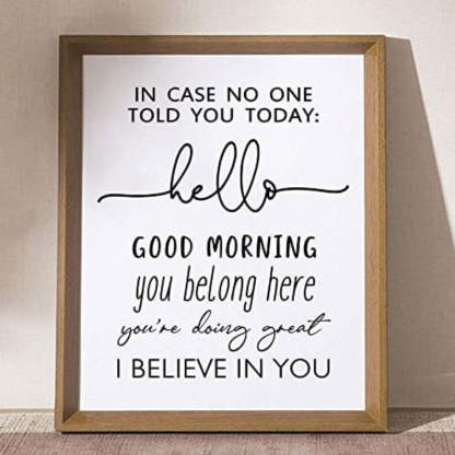 Classroom Unframed Teacher Sign - Grafton Collection