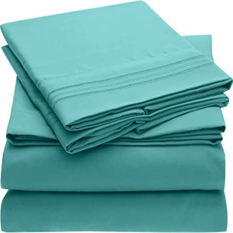 Extra Deep Pocket Sheets & Pillowcases - Hotel Luxury, Ultra Soft, Cooling Bed Sheets - Extra Deep Pocket - Grafton Collection