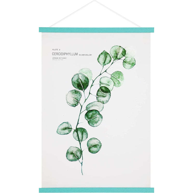 Magnetic Poster Hanger Frame, Solid Wood Magnetic Frame For Posters, Prints, Photos, Pictures, Maps, Scrolls, And Canvas Artwork - Grafton Collection