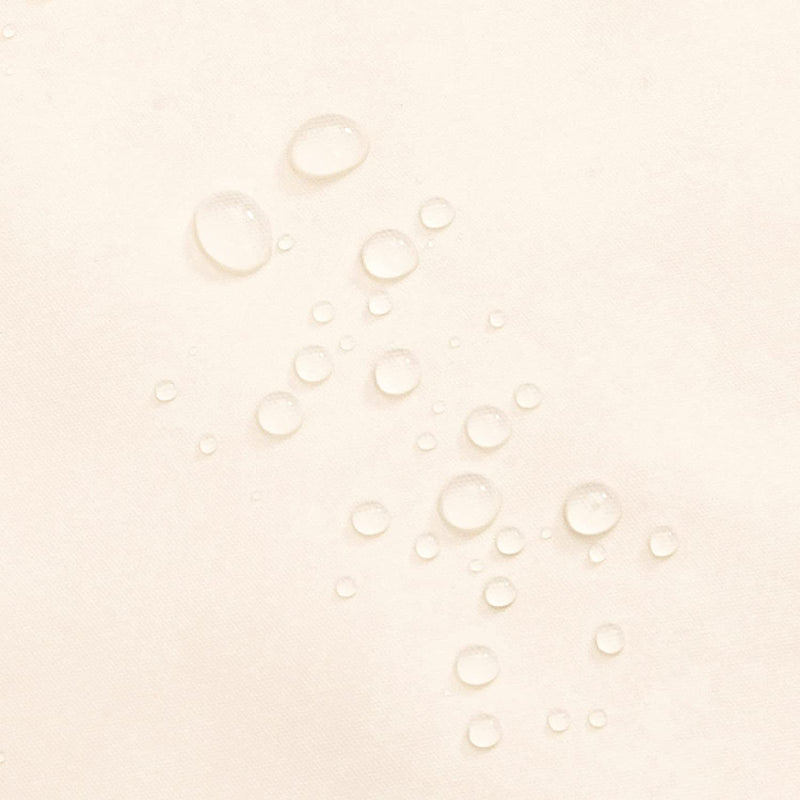 Beige Shower Curtain Liner - Lightweight Shower Curtain With Magnets, Metal Grommets - Grafton Collection