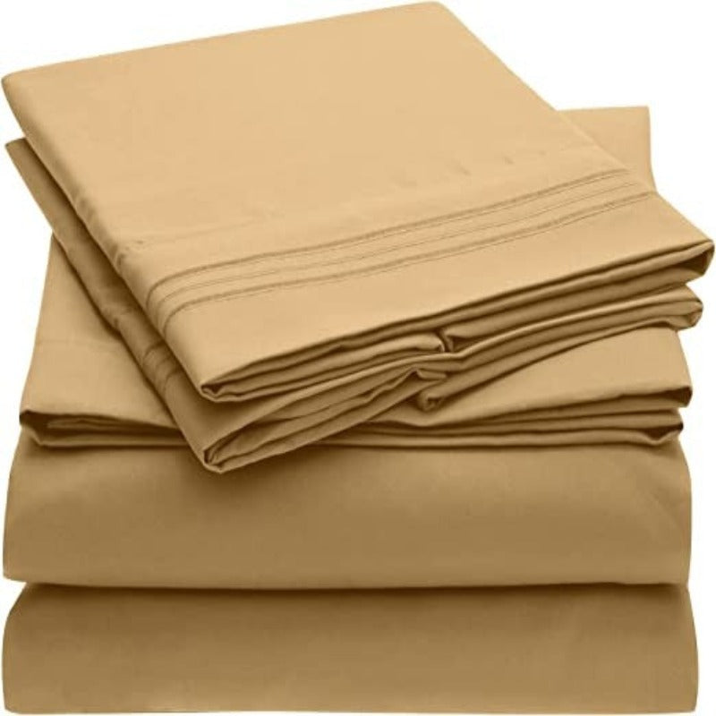 Ultra Soft Extra Deep Pocket Bedding Sheets & Pillowcases - Hotel Luxury, Cooling Bed Sheets - Grafton Collection