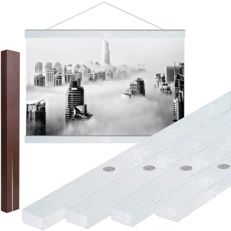 Wooden Poster Hanger With Strong Magnets - Grafton Collection
