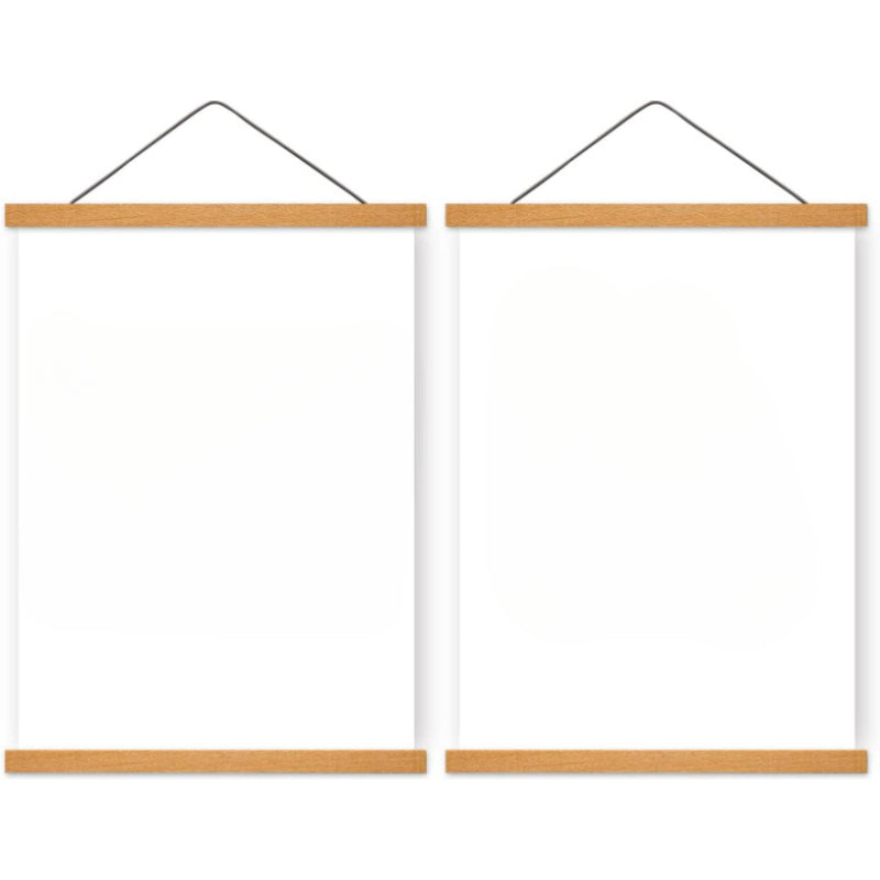 Magnetic Poster Frame Hanger For Photos, Pictures, Prints, Maps, Scrolls And Canvas Artwork - Grafton Collection