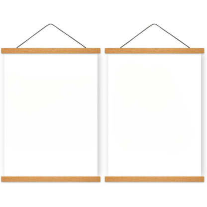 Magnetic Poster Frame Hanger For Photos, Pictures, Prints, Maps, Scrolls And Canvas Artwork - Grafton Collection