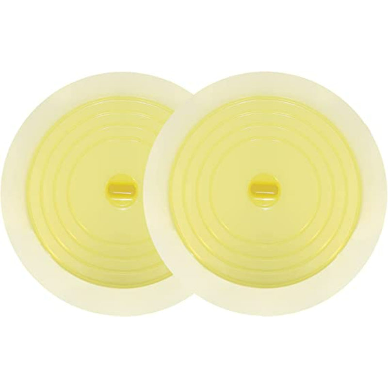 Large Silicone Drain Plug Hair Stopper Flat Suction Cover for Kitchen Bathroom and Laundry - Grafton Collection
