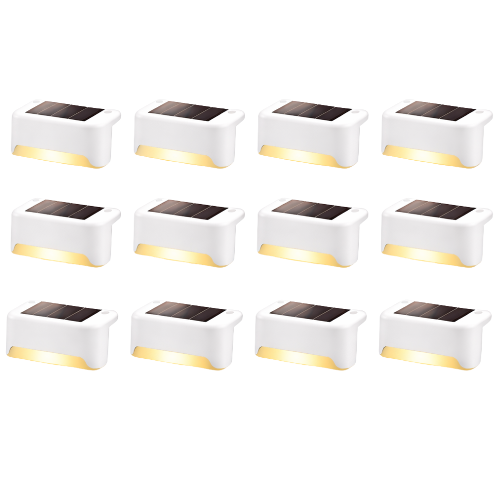 Solar Step Lights With Easy Installation And Weather Resistant Design