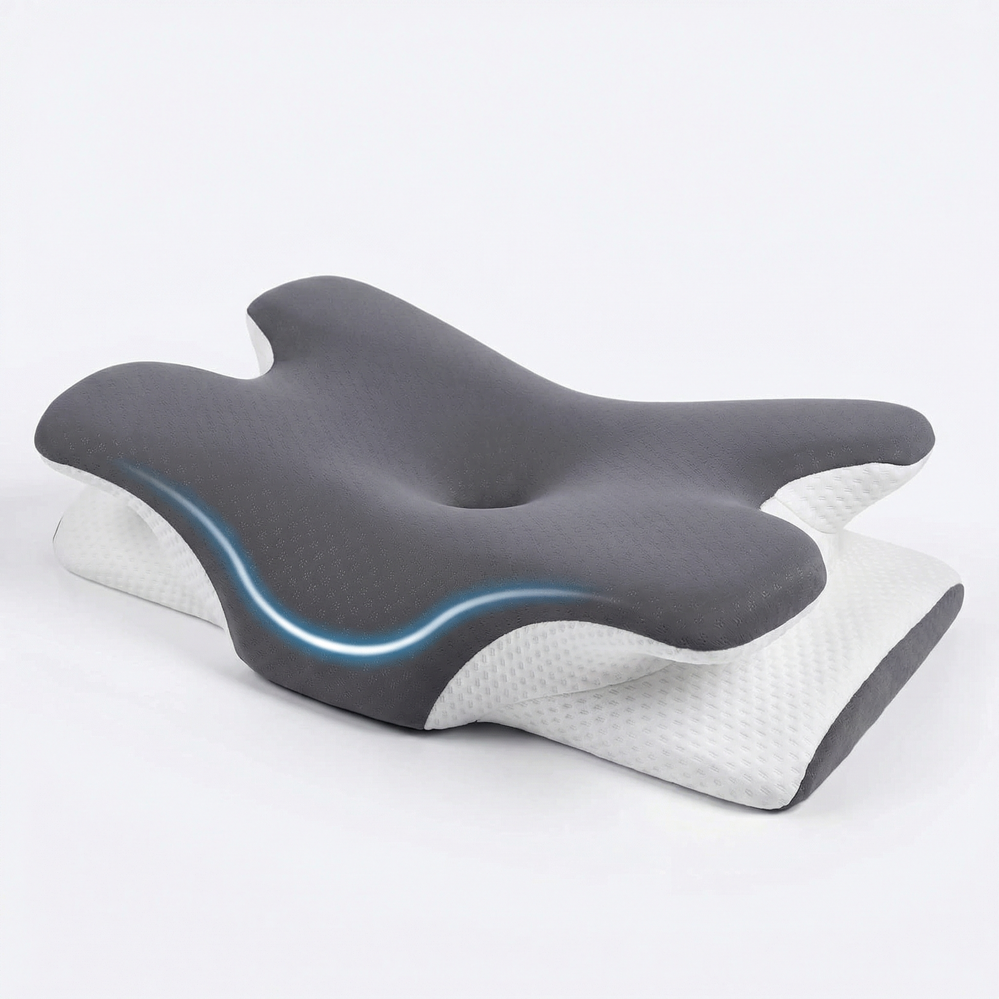 Ergonomic Memory Foam Contour Pillow