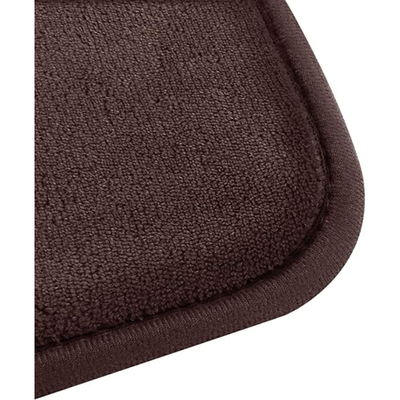 Memory Foam Bath Mat- Super Absorbent Bathroom Rug Non Slip & Machine Washable for Kitchen, Bathroom Floors - Grafton Collection