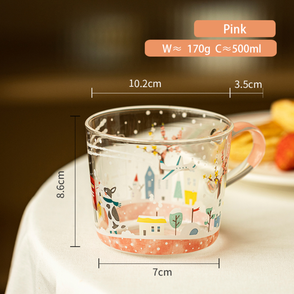 Winter Story Series Large Capacity Coffee Mug - Grafton Collection