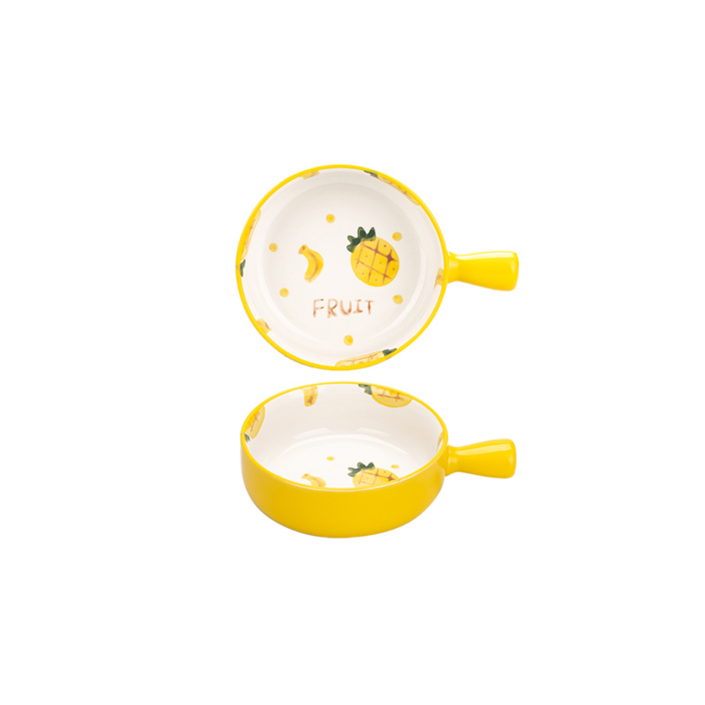 Fruit Pattern Baking Bowls With Handle - Grafton Collection